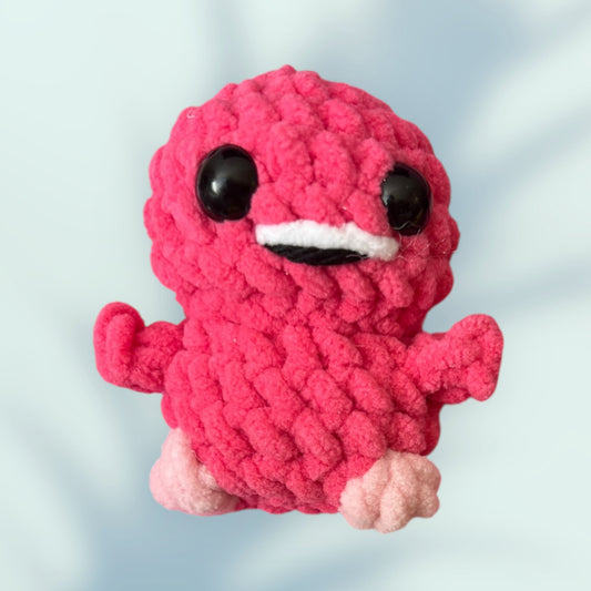 Flamingo keychain/backpack buddy