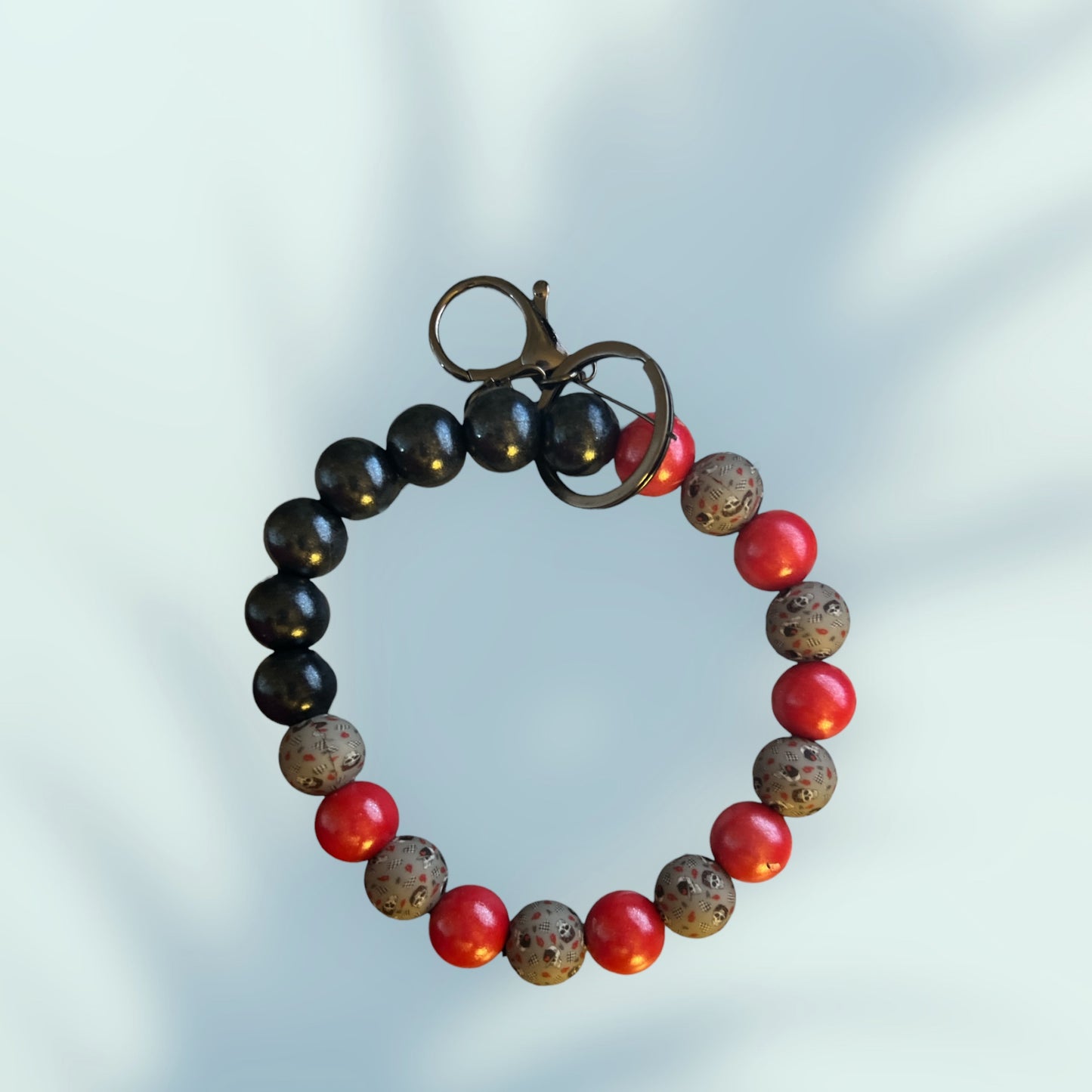 Bad boy Valentine wristlet keychain